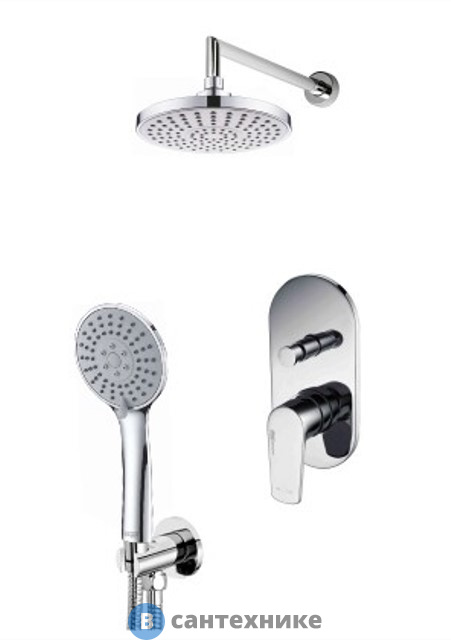 Встраиваемый комплект WasserKRAFT A16629 для душа