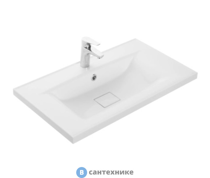 Раковина Акватон Айрис M 800 белая (1A73263KAG010)