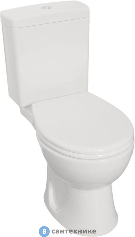 Унитаз-компакт Vitra Norm Nord 9845B099-7202, сиденье дюропласт с микролифтом, механизм смыва 3/6 л, универсальный выпуск