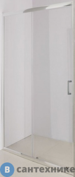 картинка Душевая дверь BelBagno UNO-BF-1-140-C-Cr (1400x1850) в нишу