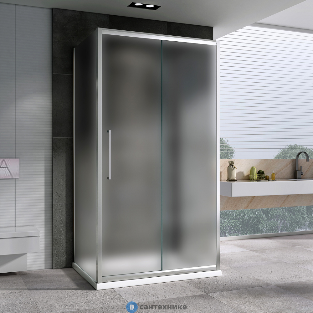 Душевой уголок ABBER Schwarzer Diamant AG30110MH-S70M-S70M