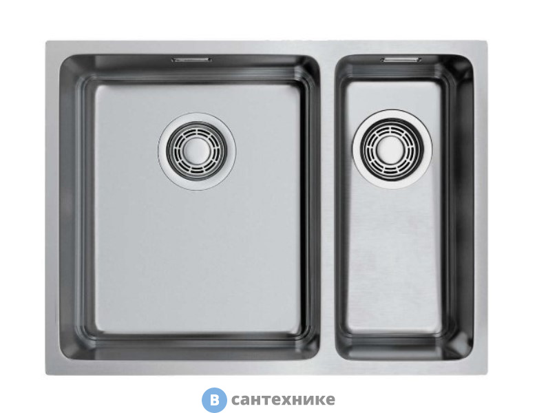 Кухонная мойка OMOIKIRI Tadzava 58-2-U/IF-IN-L нержавеющая сталь (4993774)