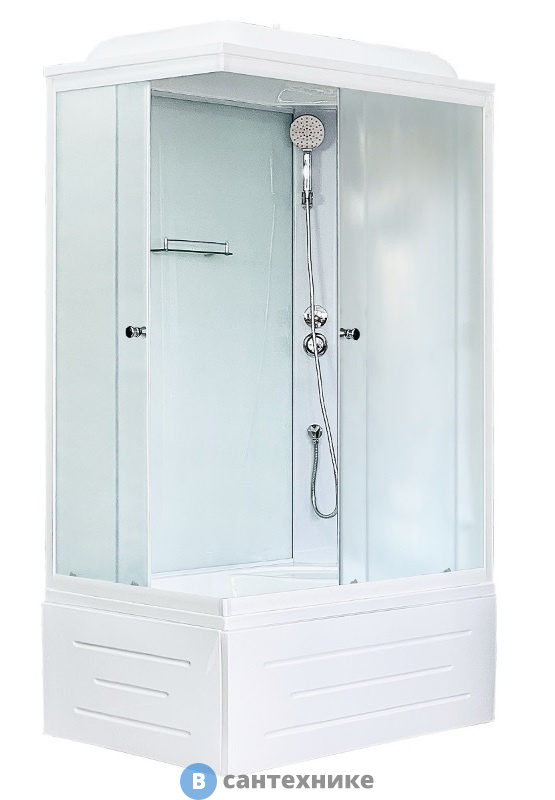 Душевая кабина Royal Bath RB 8120BP5-WC R 1200x800x2170 (белое/матовое)