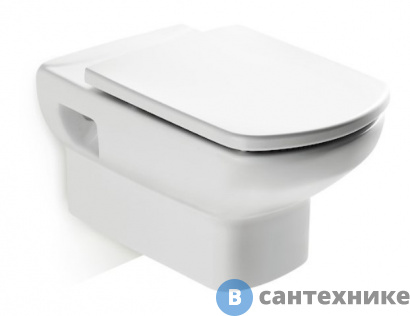 картинка Унитаз подвесной Roca DAMA SENSO 346517000 /35,5х55,5/ (бел)
