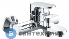 Смеситель Bravat PURE F6105161C-01 для ванны c коротким изливом