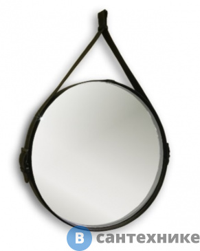 картинка Зеркало Aquanika Country Д510 (в кожаном обрамлении) (AQC5151RU15)