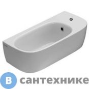 Раковина GLOBO Genesis GE046.BI*1 крыло справа 50x22 cm с 1 отв. под смеситель, белый