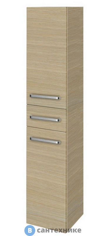 Пенал Dreja Q Max 35 FC, с ящиком, дуб, высокий (64863)