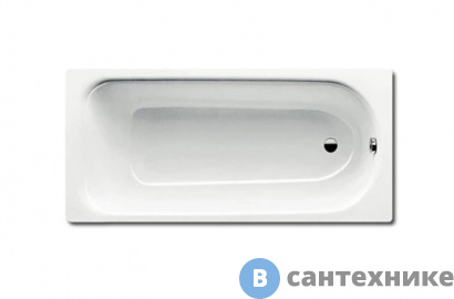 картинка Ванна стальная Kaldewei Saniform Plus 360-1 140х70 белый (111500010001), без ножек