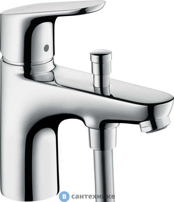 Смеситель Hansgrohe 31930000 Focus Monotrou, на борт ванны