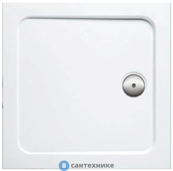 Душевой поддон Jacob Delafon FLIGHT E62442-00 акриловый, без сифона /90х90х4/ (бел)