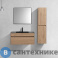 картинка Тумба под раковину Vincea Chiara 1000 подвесная, 1 выкатной ящик soft-close, N.Oak (VMC-2C100NO)