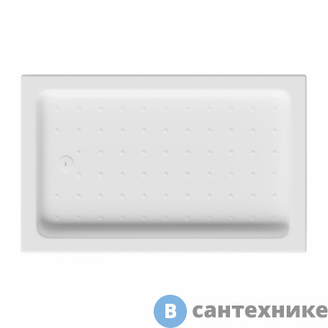 картинка Душевой поддон ABBER AD3C148 140х80 прямоугольный, акриловый, белый