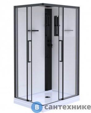 картинка Душевая кабина ESBANO ESM-108 CKR правый