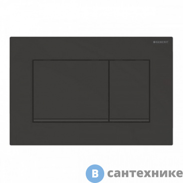 картинка Клавиша смыва Geberit 115.883.16.1 SIGMA30 (черный матовый лак)