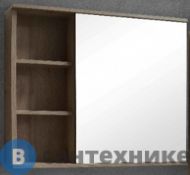 Шкаф-зеркало Grossman ФОРТА-70 универсал. дуб галифакс