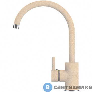 картинка Смеситель кухонный TOLERO Элара №101 бежевый (464049)