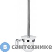 Щётка Cezares CZR-F-8932 для унитаза настенная, хром