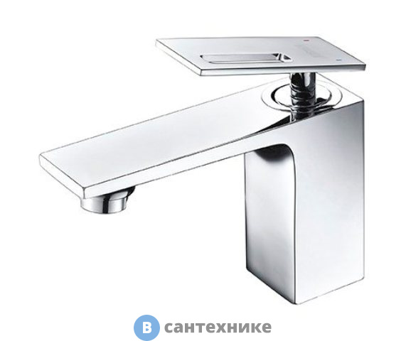 Смеситель WasserKRAFT Alme 1503 для раковины латунь, хромоникелевое покрытие