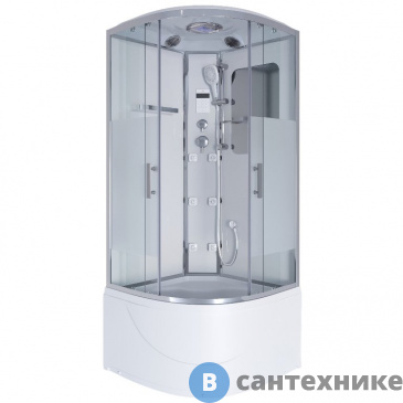 картинка Душевая кабина Niagara NG-309-01 (1000х1000х2200) высокий поддон (48 см)