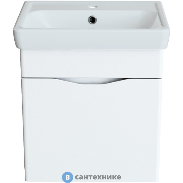 Тумба Orange TOPLINE-Monaco TP-MO50+RA подвесная с раковиной, белая