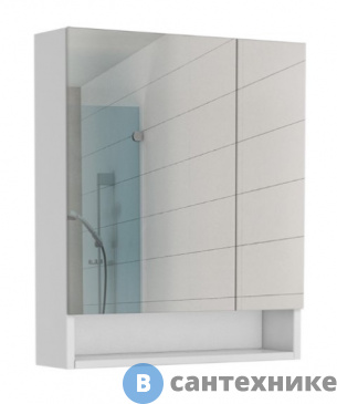 картинка Шкаф-зеркало Домино Loko 60 (DLk1407HZ)