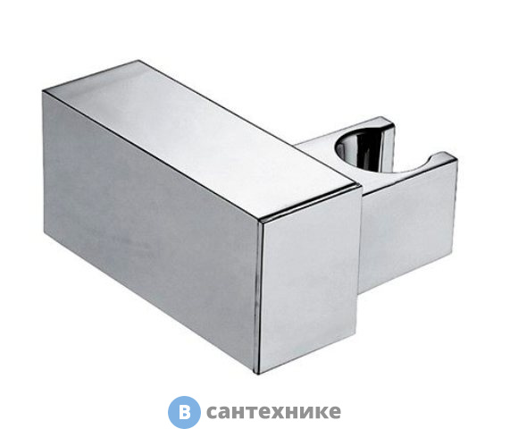 Настенный держатель лейкиWasserKRAFT A011 , поворотный хромоникелевое покрытие