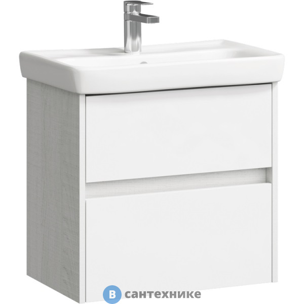 Тумба под раковину Aqwella CITY 60 CI0106DK (подвесная, дуб канадский)