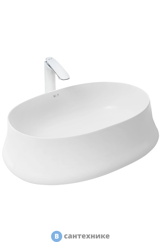 Раковина WELTWASSER ELBACH 32100 накладная (570х430х160)