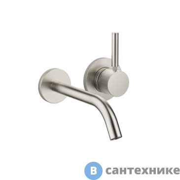 картинка Смеситель Dornbracht Meta 36.860.660.06 для раковины, платина матовая, внешняя часть