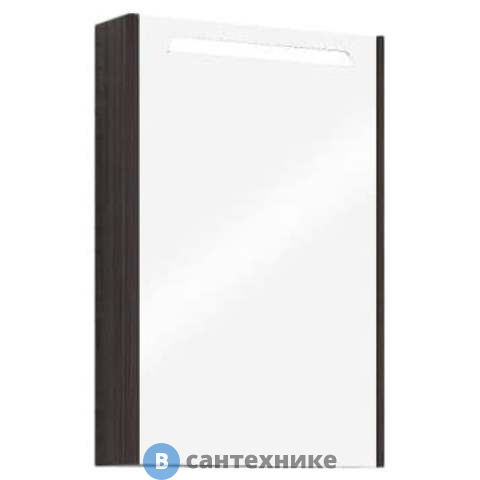 Зеркальный шкаф Акватон Сильва 50 Дуб Макиато (1A215502SIW5L)