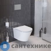 Унитаз подвесной Ambassador Ritz 233K19003RS (530*360*350) безободковый, без сиденья