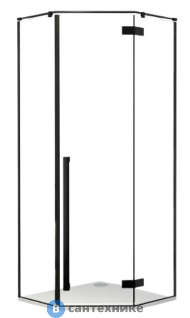 Душевое ограждение Cerutti C2A 100x100x195 прозрачное стекло