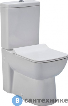 картинка Унитаз с бачком beWash Starnberg безободковый с функцией биде с сиденьем микролифт (72453501 + 72224001 + EVKK760201054 + EVIT1154)