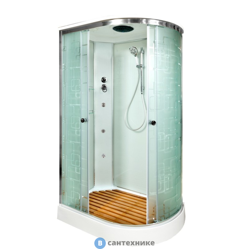 Душевая кабина DTO EM1512L с гидромассажем