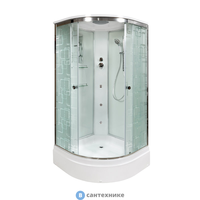Душевая кабина DTO EM2780 с гидромассажем