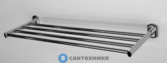 Полка для полотенец WasserKRAFT Oder K-3011 металл, хромоникелевое покрытие