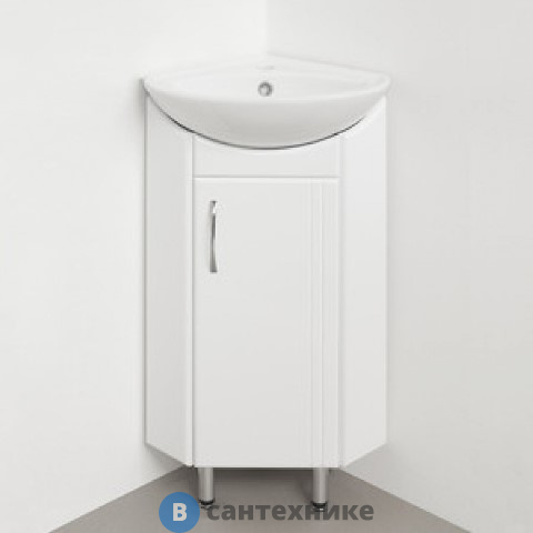 Тумба под раковину Style line ВЕЕР угловая (4650134472073)