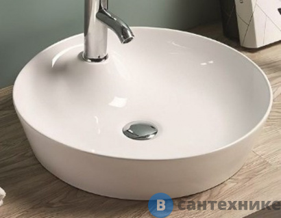 картинка Раковина Art & MAX накладная AM-78111, белый, 435х435х130