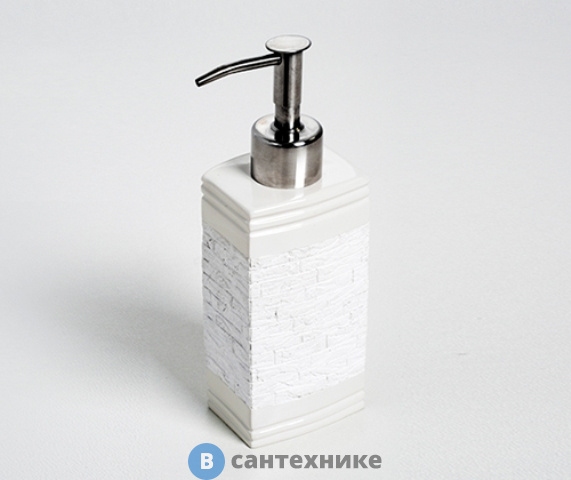 Дозатор для жидкого мыла WasserKRAFT Main K-4799, 240 ml полирезин