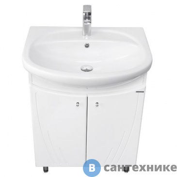 картинка Тумба под умывальник Акватон МИНИМА Н 65 (1A104201MN010)
