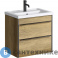 картинка Тумба под раковину Aqwella FARGO 61 FRG0106DB (подвесная, дуб балтийский)