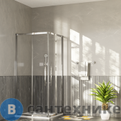 Душевое ограждение ESBANO ESF-80D1+120D2-C хром