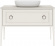 Тумба под раковину KERAMA MARAZZI PLAZA Classic, напольная 120 см, 1 выдвижной ящик + 1 внутренний ящик, высота 810 мм, белый (PL.C.120.1+1\WHT)