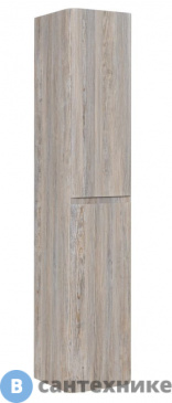 картинка Шкаф BelBagno ALBANO ALBANO-1600-2A-SC-PS-P подвесной с двумя распашными дверцами с доводчиками, с двумя полками, универсальный, Pino Scania, 320x320x1600