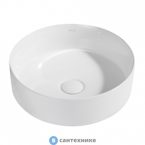 Раковина ABBER Bequem AC2108 белая накладная