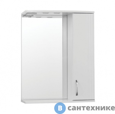 картинка Зеркало-шкаф Style line Панда 650/С (4650134470406)