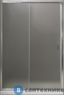 картинка Душевая дверь BelBagno UNO-BF-1-125-P-Cr (1250x1850)