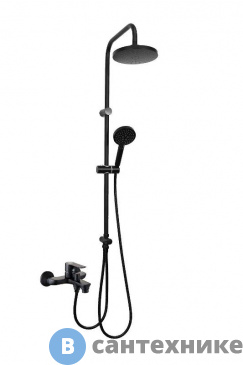 картинка Душевая система Orange M19-932b чёрный