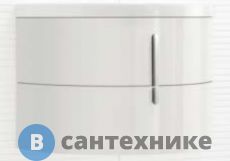 Тумба с раковиной Ideagroup L4C2115 Bianco Lucido (BC110) подвесная, с керамической раковиной 110 см.